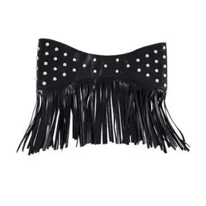 GRLFRND | Accessories | Grlfrnd Womens Junie Leather Fringe  display picture 3